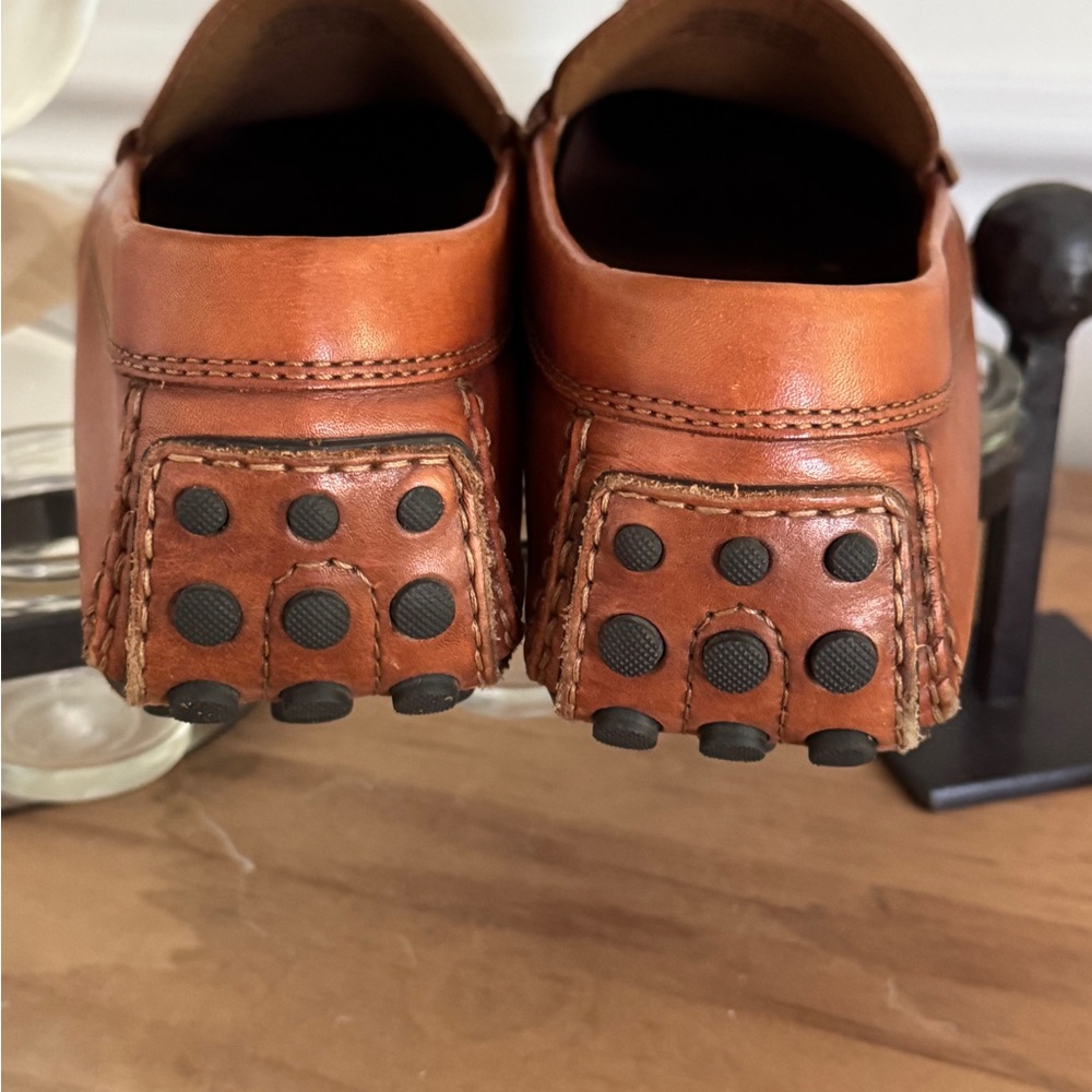 EUC Peter Huber Men’s Maddox Loafers Driving Penny Sz 10 - Picture 6 of 8